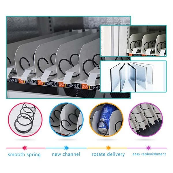 High capacity snack vending machine