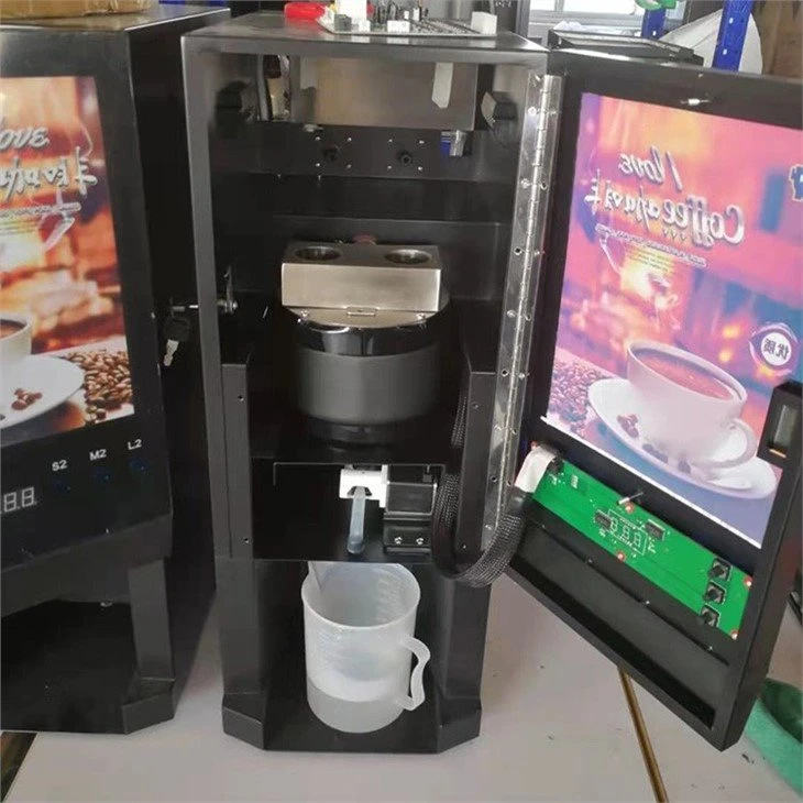 2 flavors coffee vending machine