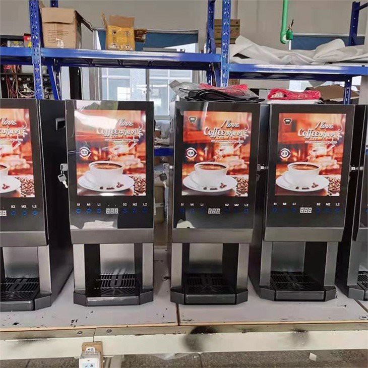 Tea time coffee vending machine production